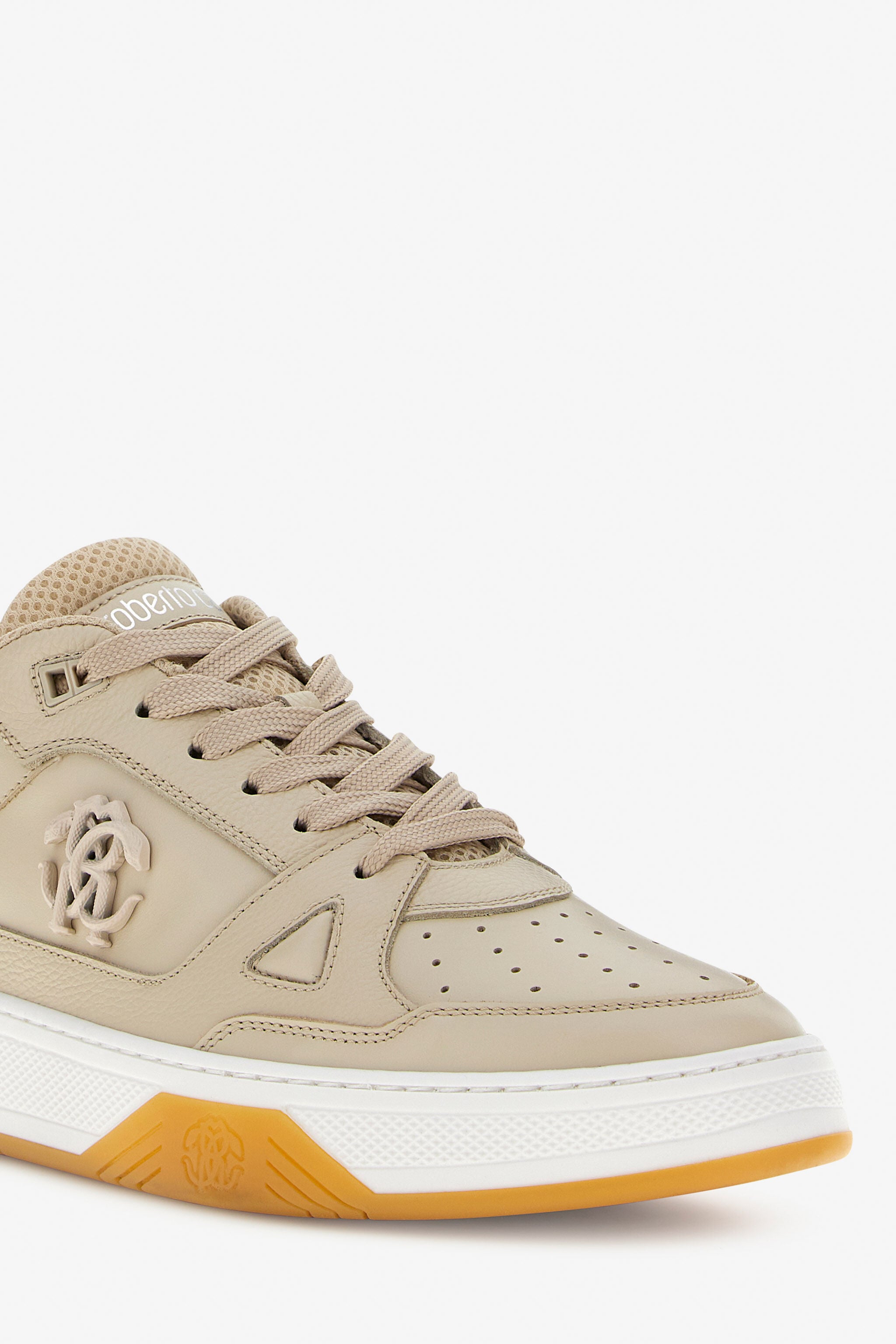 RC RC logo Sneakers RC RC logo Sneakers Light Brown SRS045-PZA01