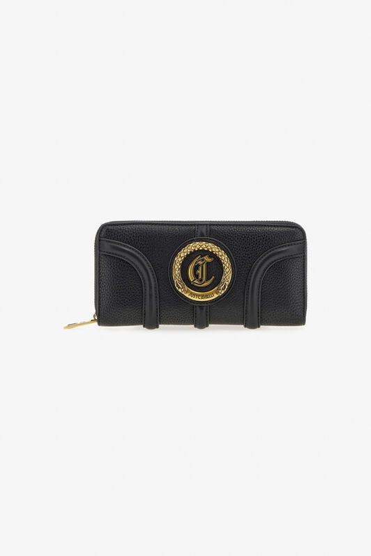JC Just Cavalli Zip Wallet JC Just Cavalli Zip Wallet Noir TFP054-TF513