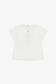 JU T-shirt con logo RC Bianco TJT605-JD001