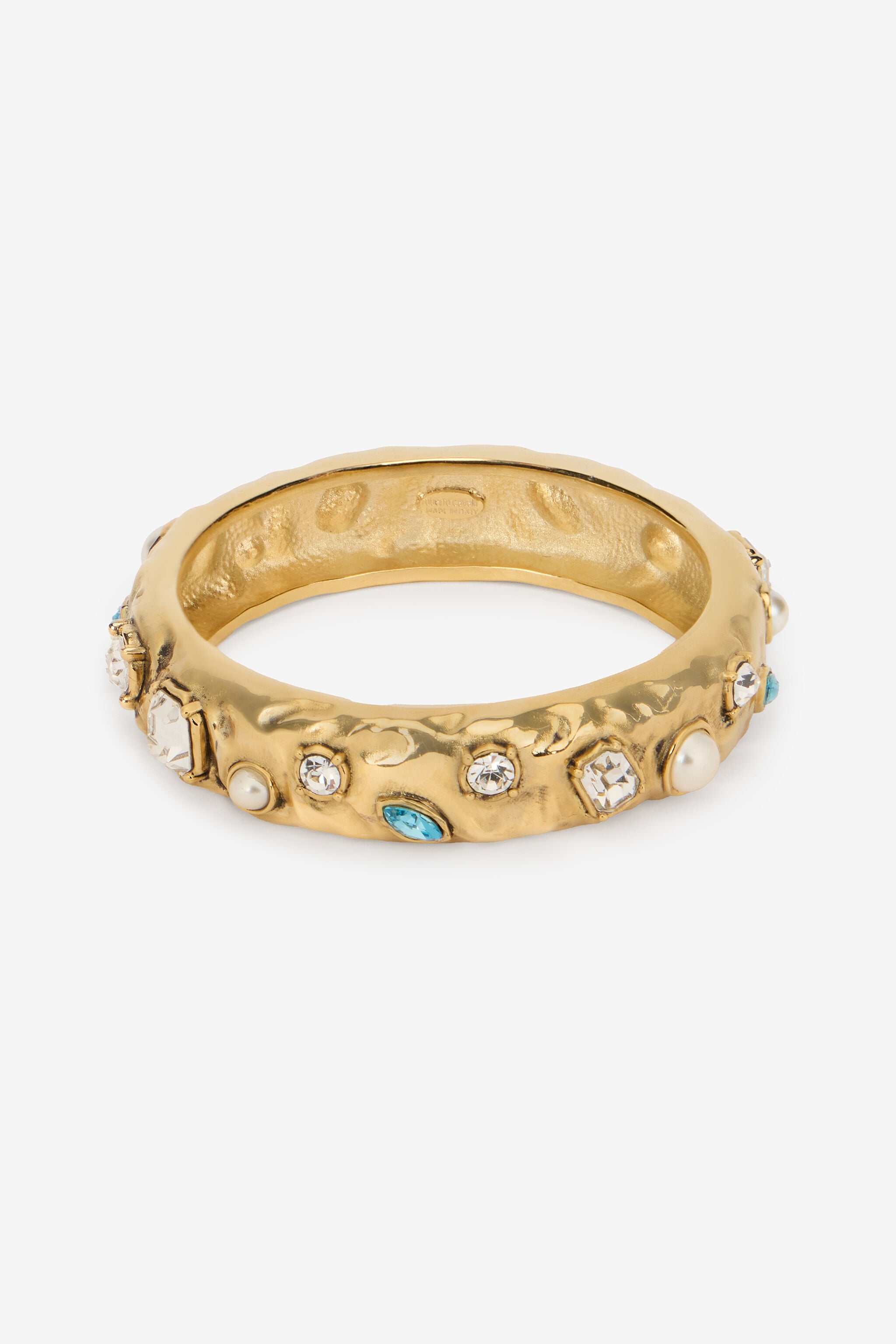 RC Bracelet Or RC Bracelet Or EMERALD/AQUAMA/IVORY WQG019-AM127