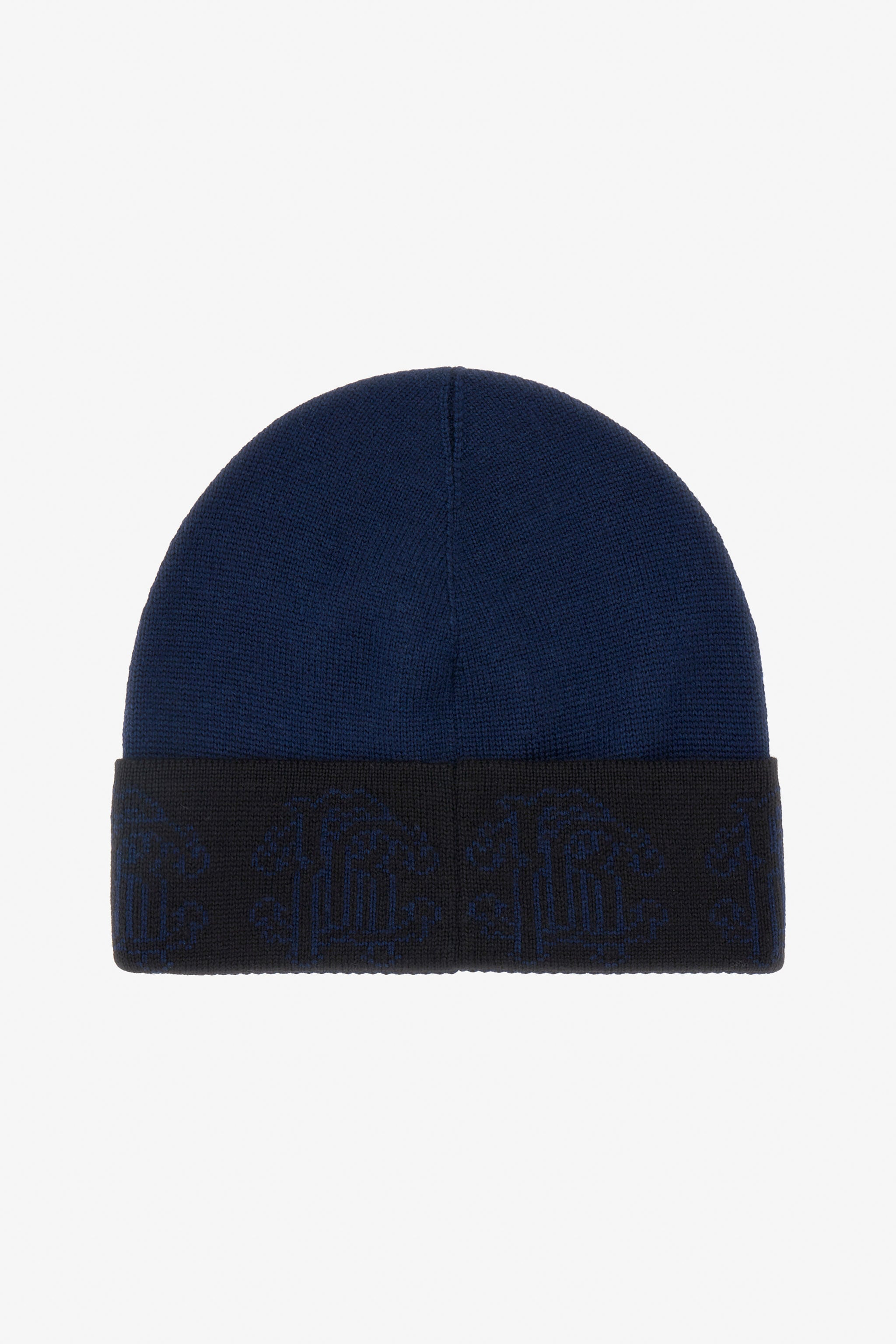 RC Cappello Beanie Blu Scuro in Lana con Fascia Logo RC Cappello Beanie Blu Scuro in Lana con Fascia Logo Blu scuro NOZ00E-MQ014