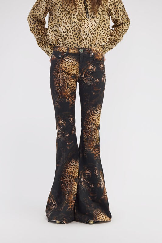 RC Jeans with Jaguar print RC Jeans with Jaguar print Dunkelbraun RWJ205-DAI14