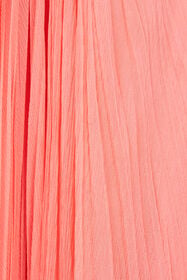 RC Long Silk Dress SALMON PINK WQT129-CQ002