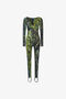 RC Marble Print Jumpsuit RC Marble Print Jumpsuit Dunkelgrün TWT134-LNN20