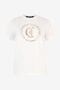 JC T-Shirt En Coton Avec Clous JC T-Shirt En Coton Avec Clous Blanc UFT124-UF178