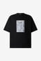 RC Rose-Print T-Shirt With Logo RC Rose-Print T-Shirt With Logo Black URT62Q-KB031