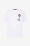 JC Weißes T-Shirt Mit Gesticktem Logo JC Weißes T-Shirt Mit Gesticktem Logo WHITE WFT067-WF097