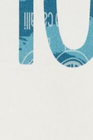 JU T-shirt à Imprimé Logo Bandana MILKY WHITE UJT623-JD001