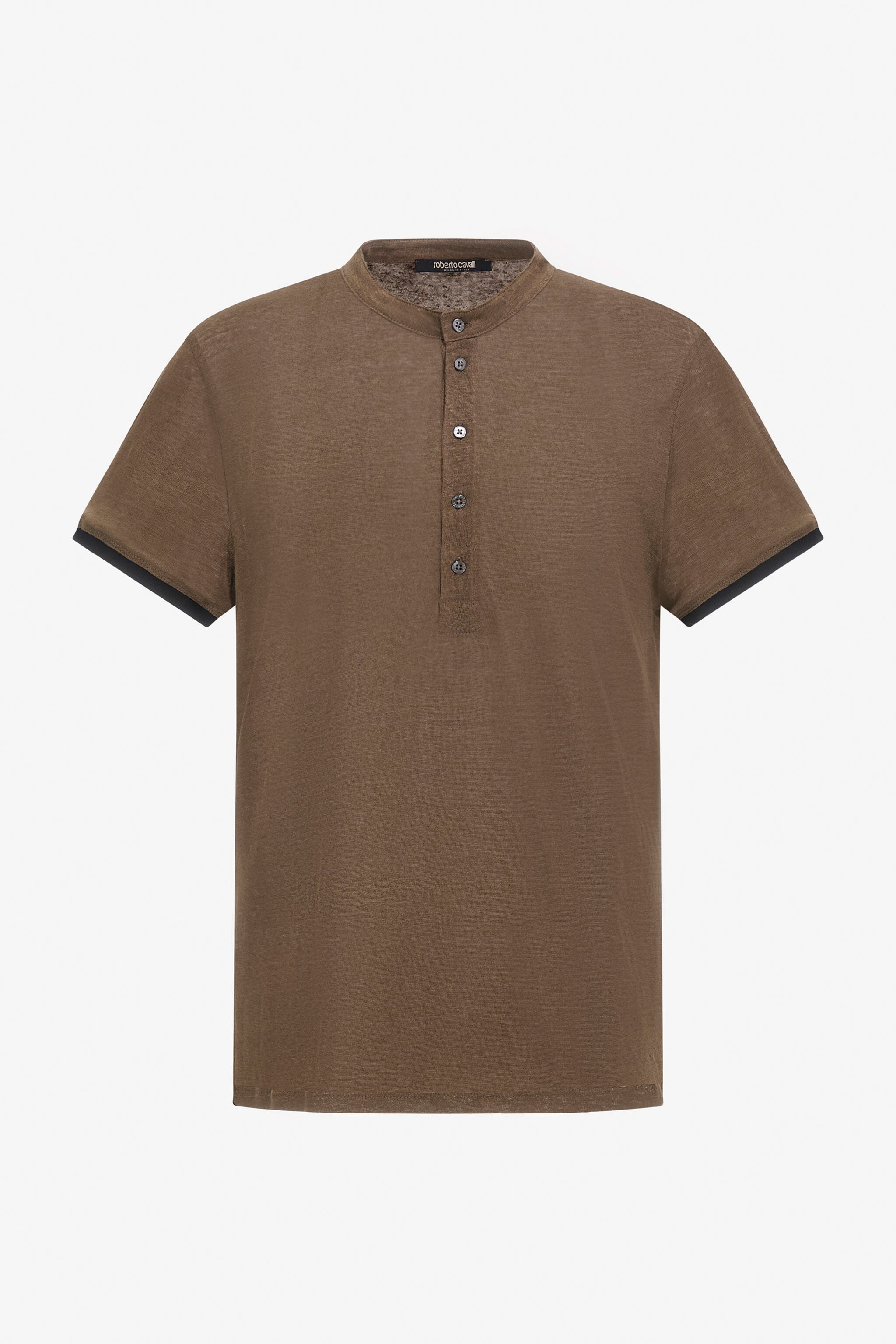 RC Camiseta Henley Marrón RC Camiseta Henley Marrón Marrón claro SRT63A-LG001