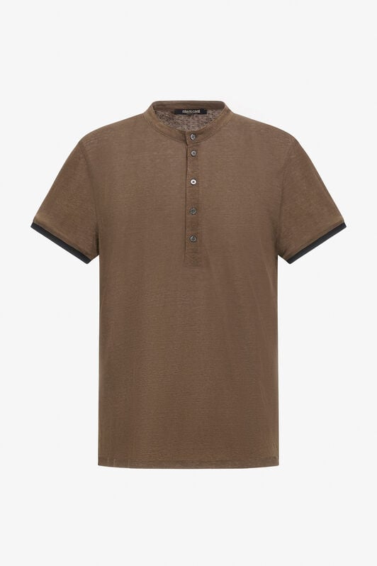 RC Camiseta Henley Marrón RC Camiseta Henley Marrón Marrón claro SRT63A-LG001