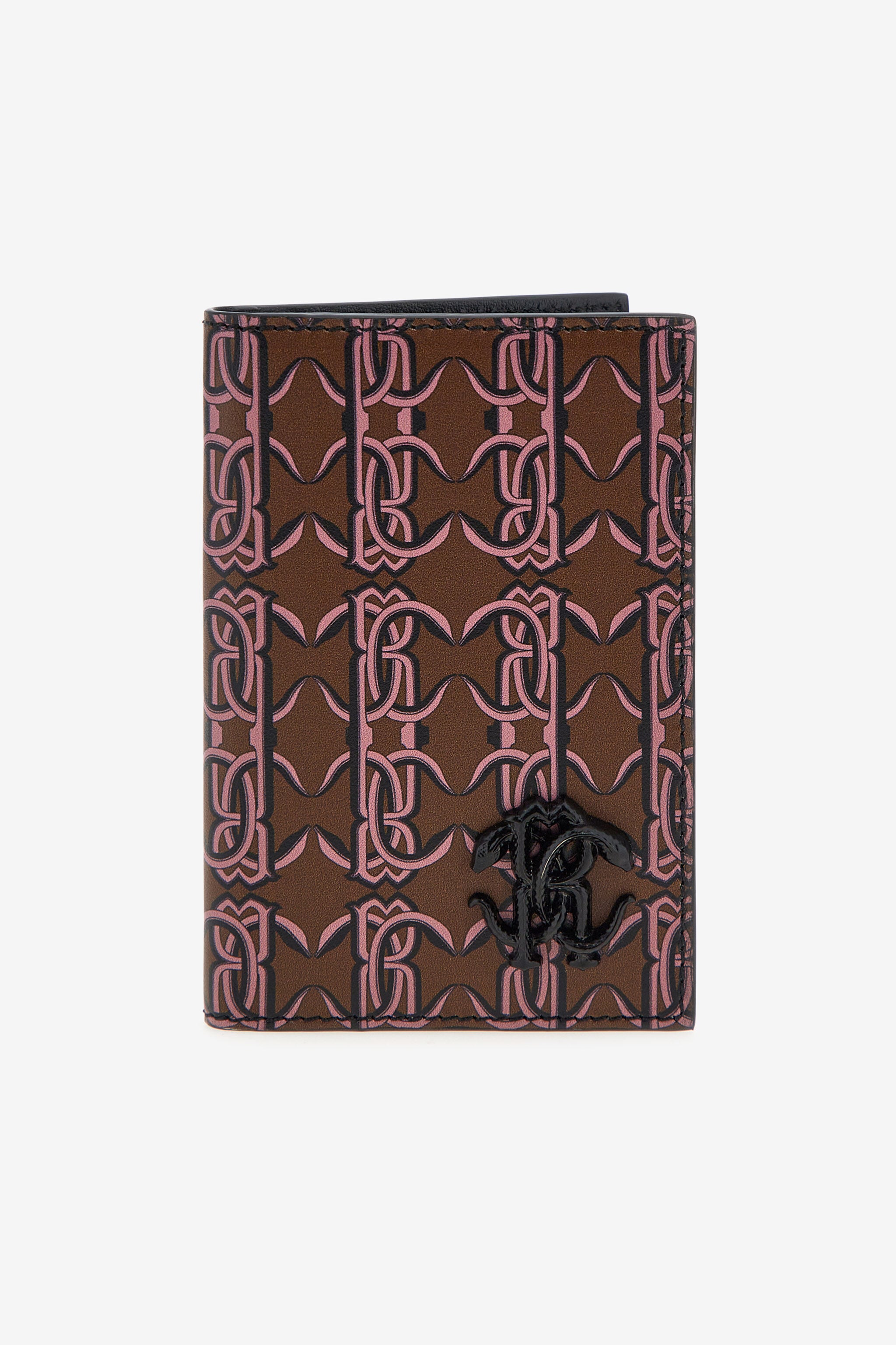RC Cardholder with Monogram RC Marron SRA001-FT169
