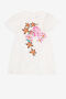 JU Monogram-embroidered lace dress JU Monogram-embroidered lace dress White QJT134-RP001