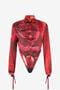 RC Chemise Body À Imprimé Garden Rose RC Chemise Body À Imprimé Garden Rose Rouge UKT706-RYN48