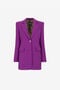 RC Single-Breasted Wool Blazer RC Single-Breasted Wool Blazer Purple RKT405-WR013
