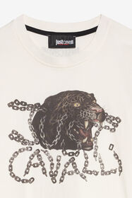 JC Panther Graphic T-Shirt MARSHMALLOW XFT60G-JD003