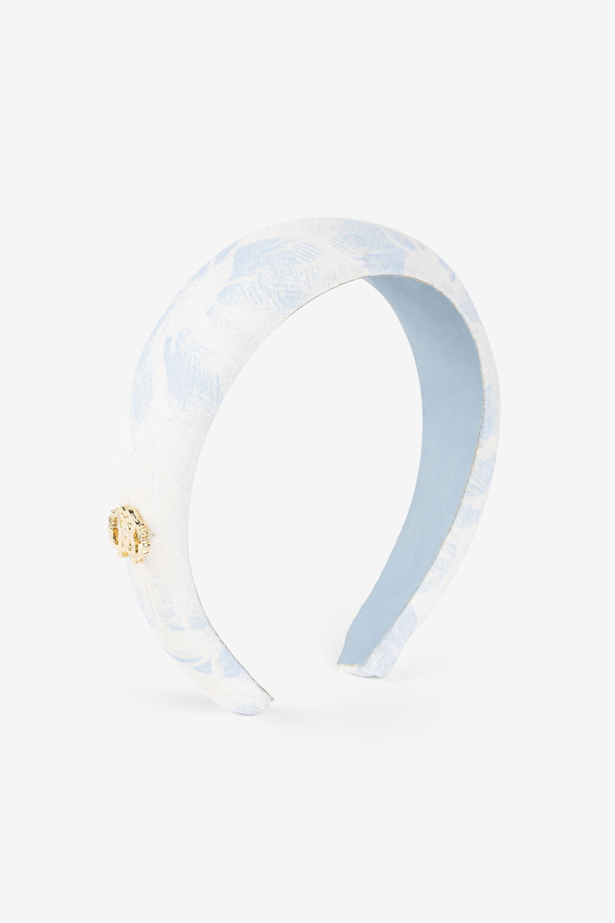 JU Feather-print head band JU Feather-print head band Light blue QJI030-1S001