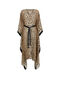 RC Leopard-Print Kaftan Dress CHEETAH KSW00A-7GI17