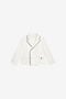 JU Veste Croisée Avec Monogramme RC JU Veste Croisée Avec Monogramme RC Blanc UJT400-RN012