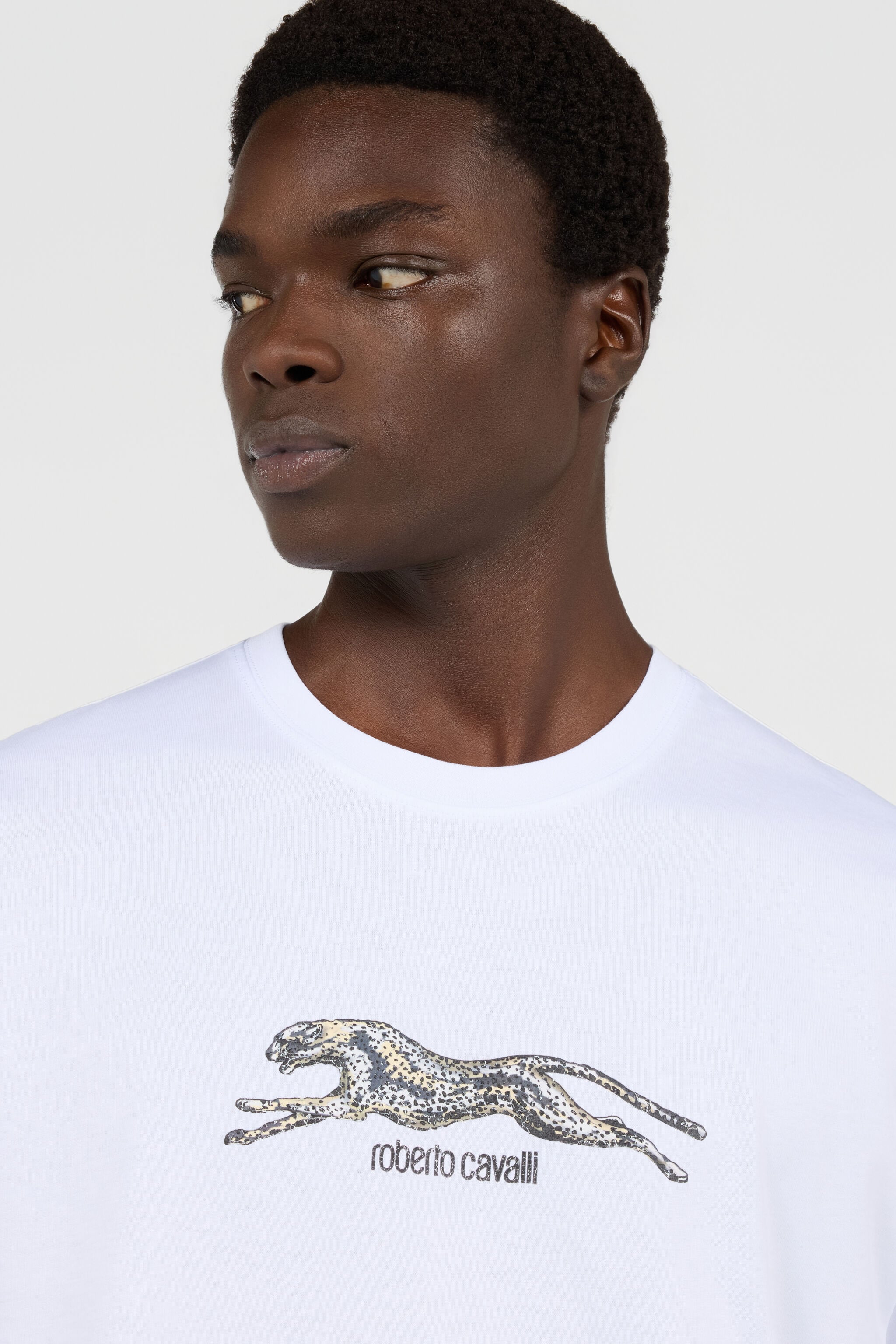 RC Weißes T-Shirt mit Grafikprint WHITE TOT60F-FT223