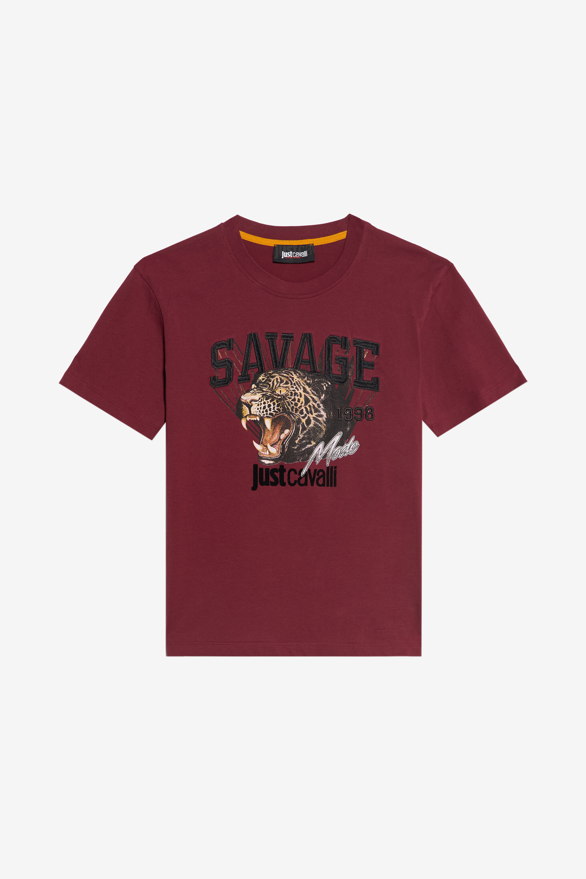JC JC Burgundy T-Shirt JC JC Burgundy T-Shirt BORDEAUX XFT60Q-JD003
