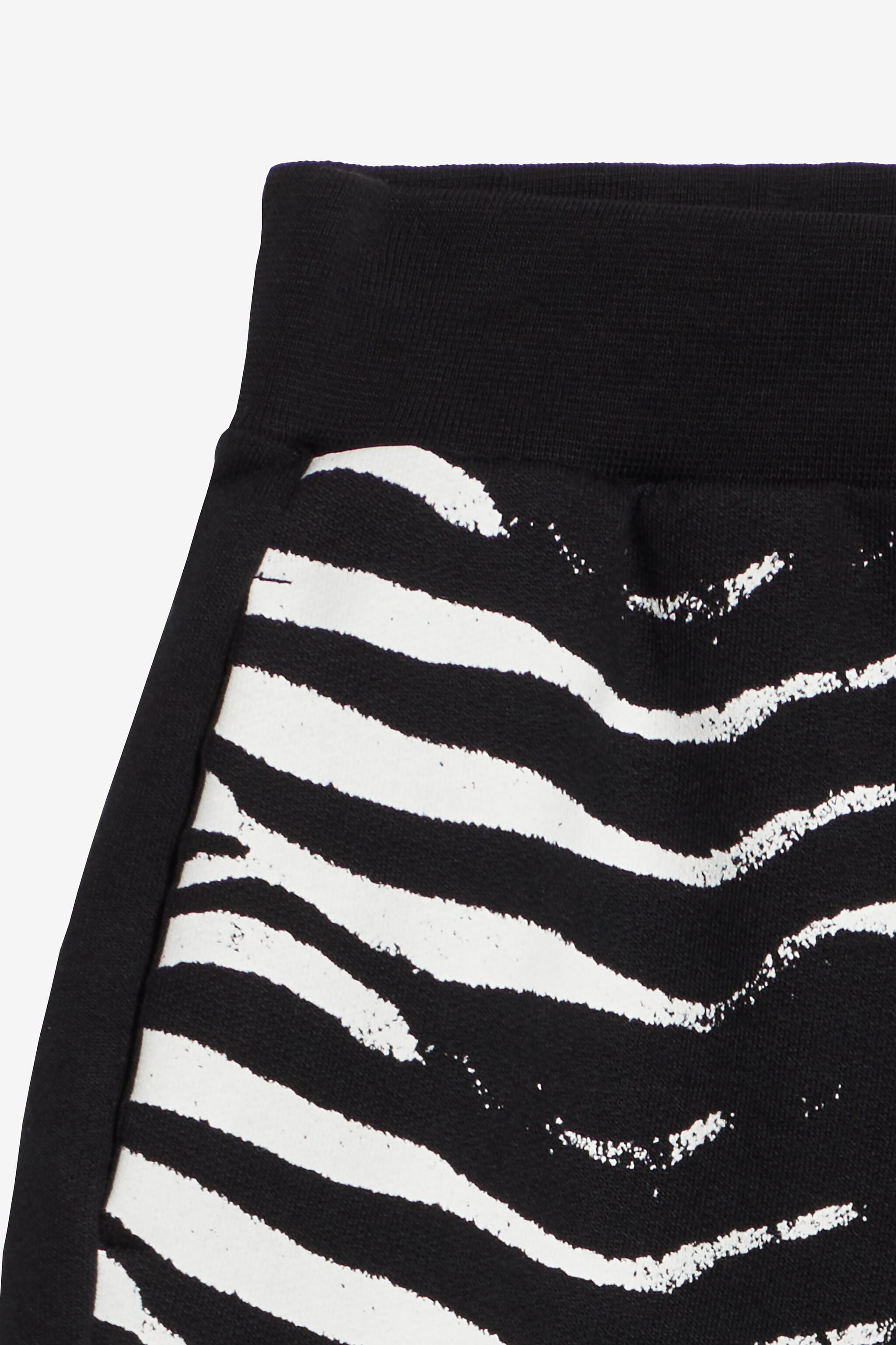 JU Pants With Zebra Print JU Pants With Zebra Print Black UJT25A-CF050