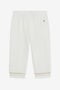 JU Pantalon blanc avec détail doré JU Pantalon blanc avec détail doré MILKY WHITE VJT201-CF050