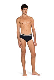 RC Two-Pack Navy Blue Cotton Briefs With Logo Waistband Dark blue KOO00A-JV025