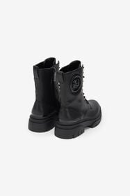 JC Anfibi Neri Con Logo BLACK RKS214-RK579