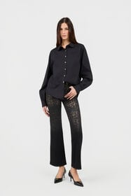 RC Jaguar Print Trousers BLACK TOJ20I-DL008