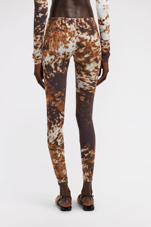 RC Appaloosa Print Leggings RC Appaloosa Print Leggings Brown TKT25A-HVN08