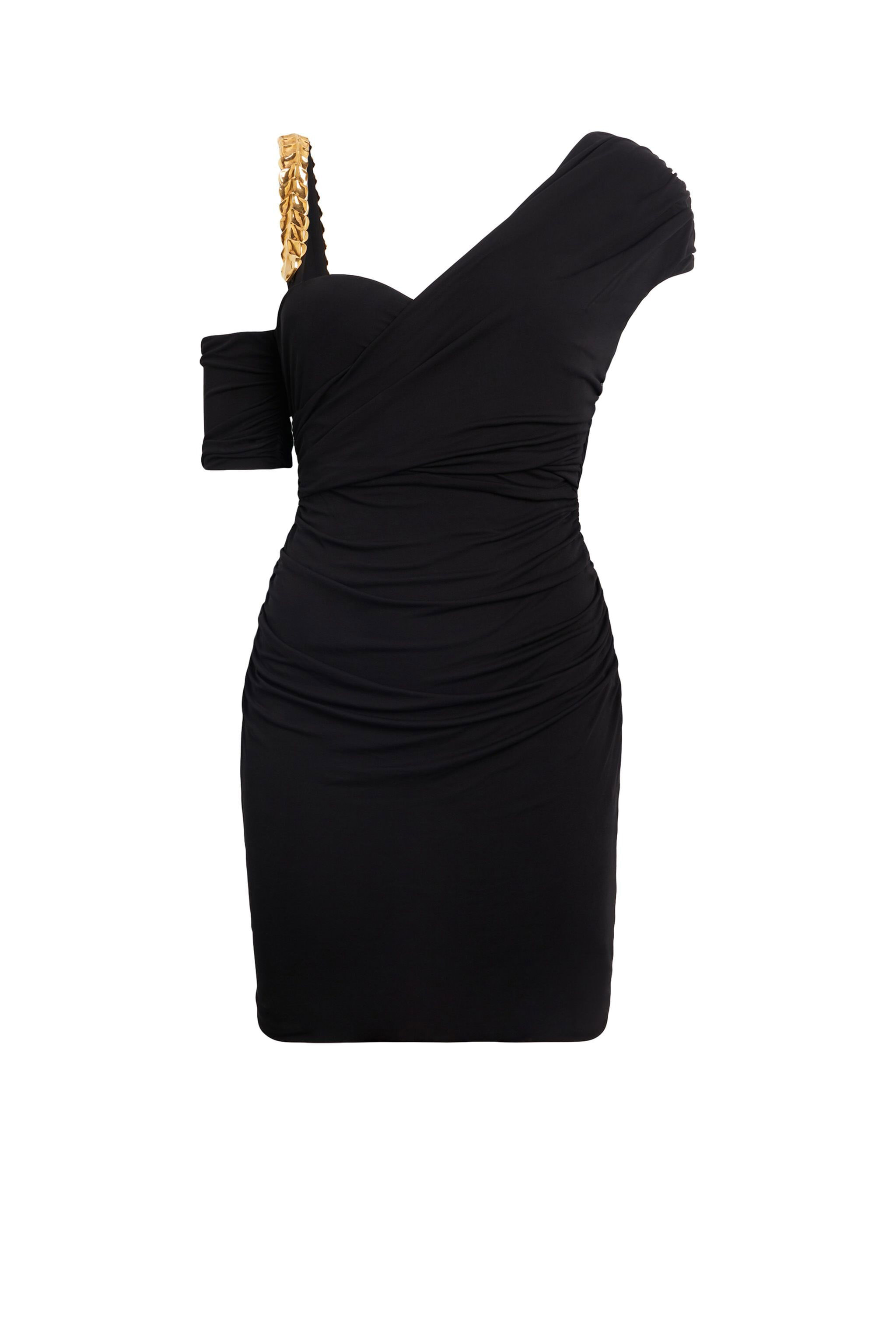 RC One-Shoulder Mini Dress RC One-Shoulder Mini Dress Nero JQT195-JJ035