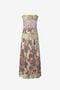 RC Nude And Lilac Dress With Floral Pattern RC Nude And Lilac Dress With Floral Pattern NUDE/LILLA VWT140-FC007