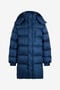 RC Blue Down Jacket with RC Monogram All Over RC Blue Down Jacket with RC Monogram All Over BLUE ROT80E-DJ005