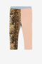 JU Ocelot-Print Leggings JU Ocelot-Print Leggings Pink PJT262-JV025