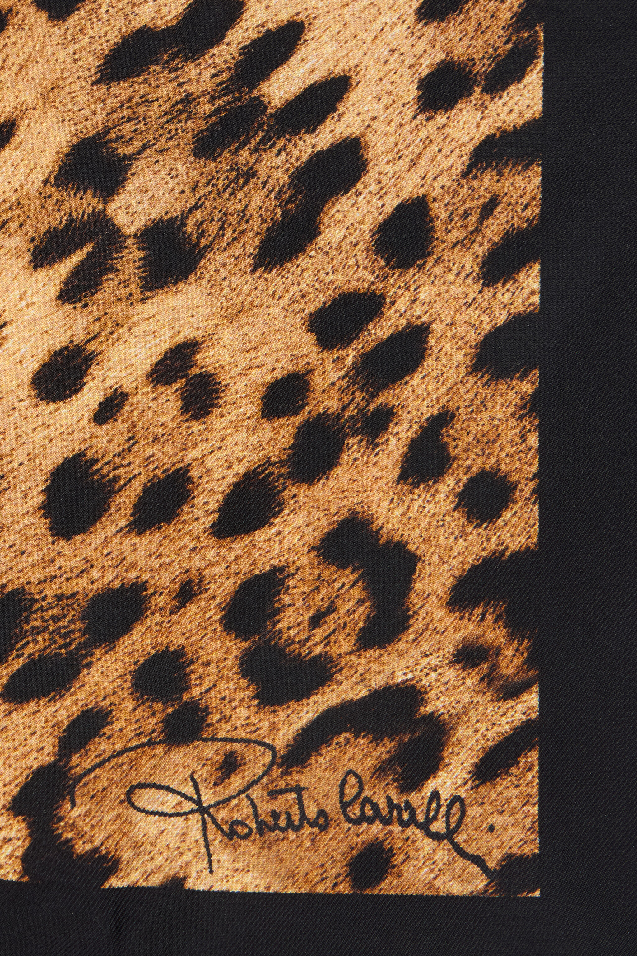 RC Jaguar Print Silk Scarf RC Jaguar Print Silk Scarf NATURAL WKI004-OZP73
