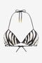 RC Ray Of Gold Print Bikini Top Gold TKW012-HVM33