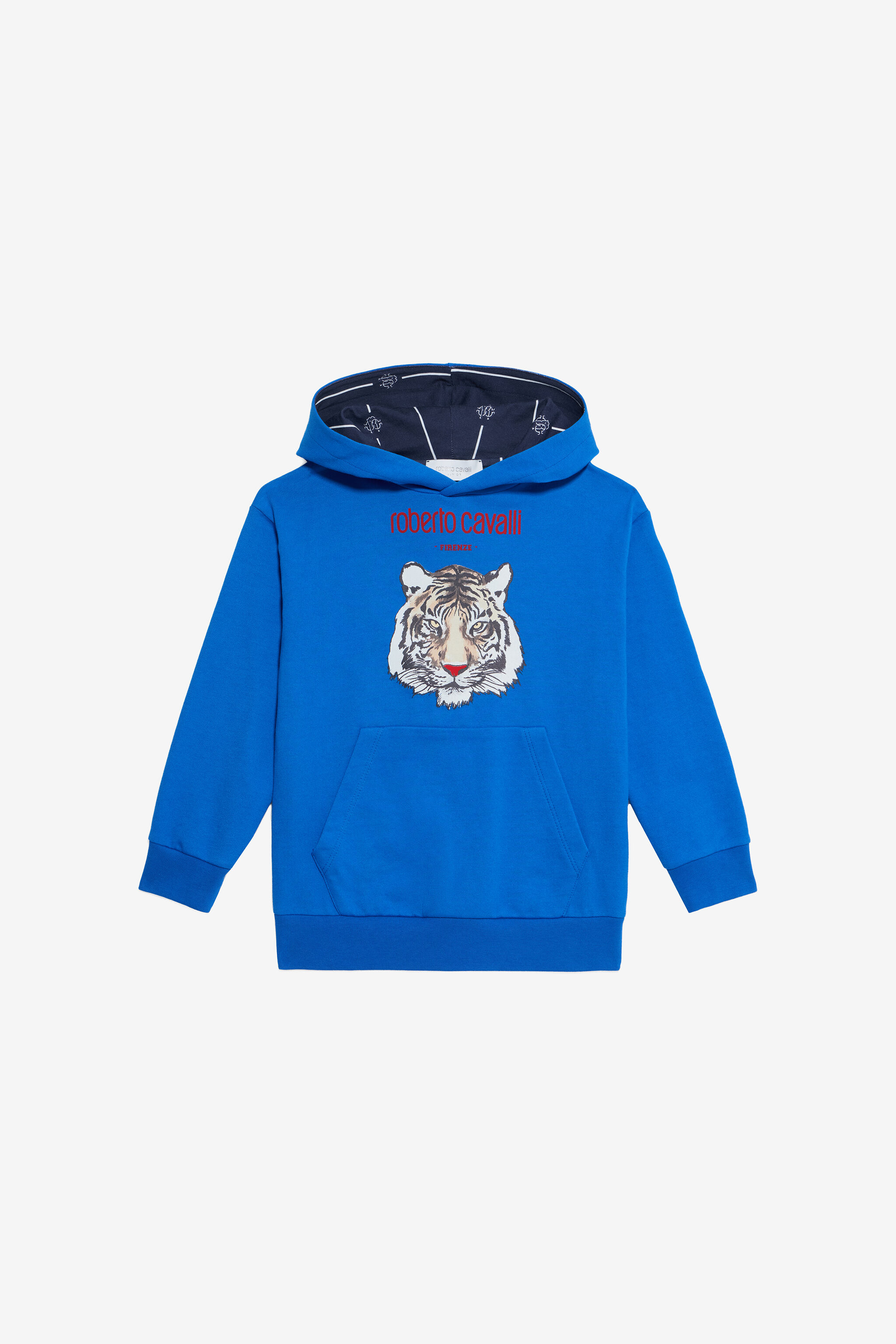 JU Cotton hoodie JU Cotton hoodie COBALT BLUE VJT68C-CF050
