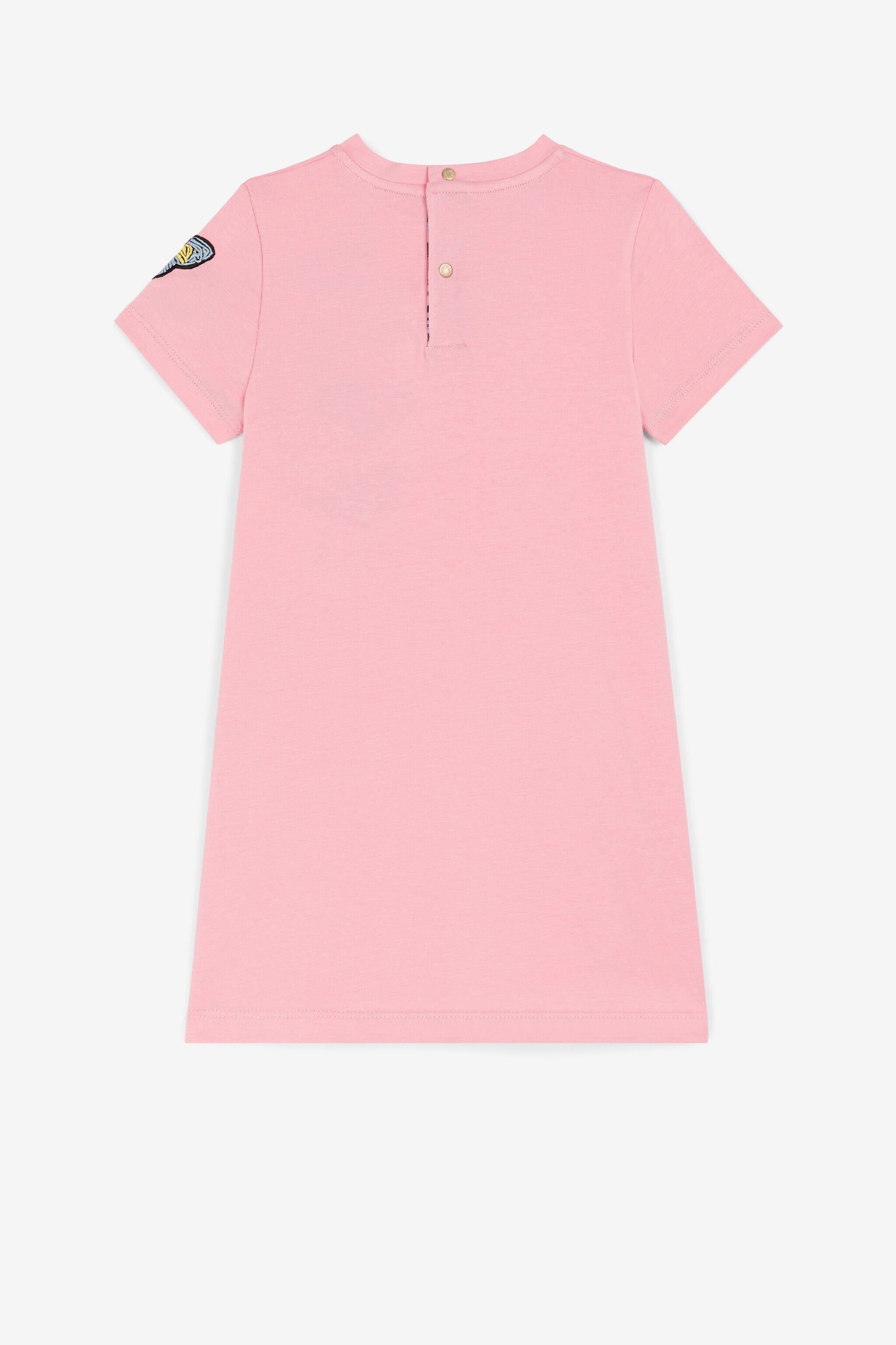 JU Kleid mit Schmetterlingen JU Kleid mit Schmetterlingen Rosa PJT133-HR006