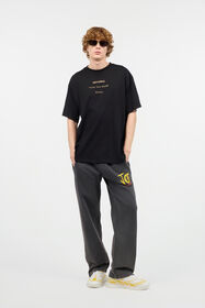 JC T-Shirt Mit Personalisiertem Print Schwarz UFT036-UF056