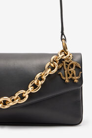 RC Shoulder Bag With Chain And Charm Black VKB015-PNE02