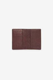 RC Cartera De Dos Pliegues Con Monograma RC Marrón VRA002-PGB00