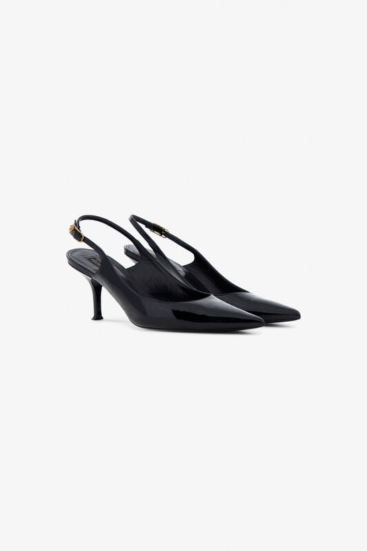 RC Leather Slingback Pumps RC Leather Slingback Pumps Black TKS043-PZV00