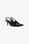 RC Escarpins Slingback en Cuir RC Escarpins Slingback en Cuir Noir TKS043-PZV00