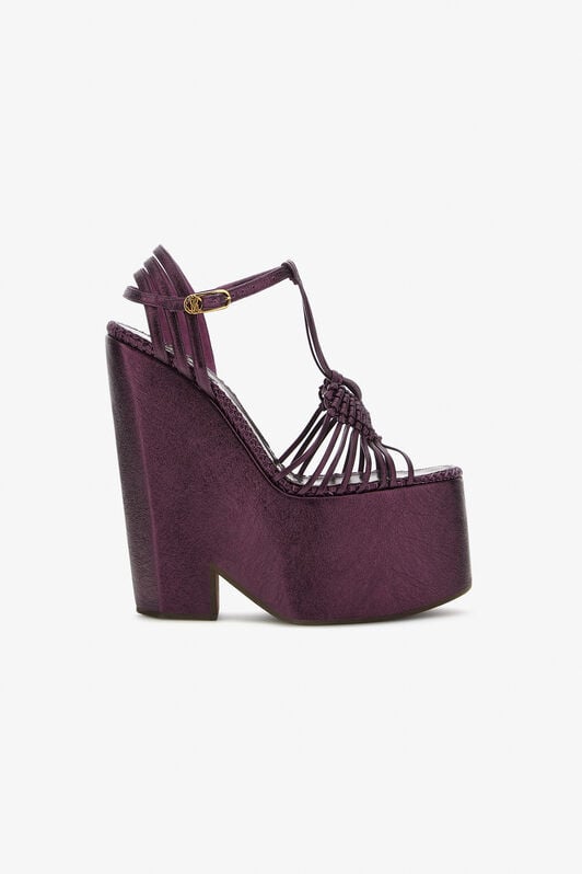 RC RC Logo Sandals RC RC Logo Sandals Purple SWS006-PN199