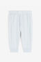 JU RC Monogram-Print Cotton Track Pants Hellblau RJT212-CF050