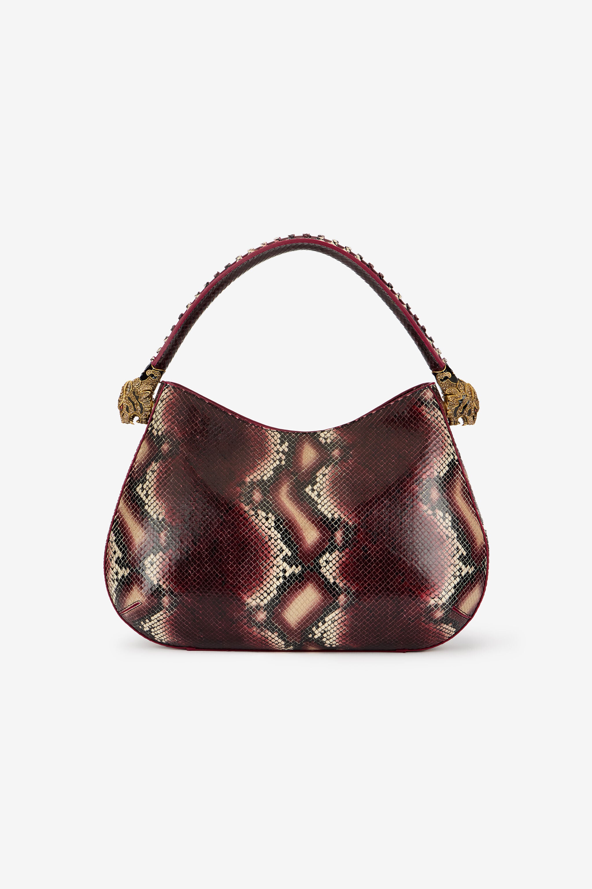 RC Roar Bag Python Print Shoulder Bag RC Roar Bag Python Print Shoulder Bag BORDEAUX/ROSSO TKB022-PZ02S