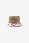JU Leopard And Flower-Print Bucket Hat JU Leopard And Flower-Print Bucket Hat ROSA/NATURALE OJI021-CO002