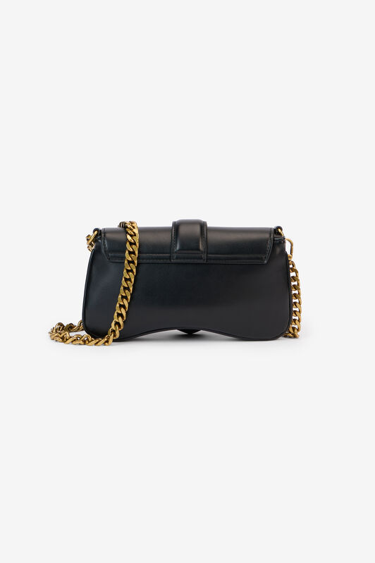 JC Black Bag with Mirror Snake JC Black Bag with Mirror Snake BLACK VFB044-VF810