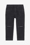 JU Jean Noir Déchiré JU Jean Noir Déchiré BLACK UJJ20B-DN001