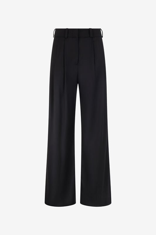 JC Straight Leg Trousers JC Straight Leg Trousers BLACK VFT148-VF227